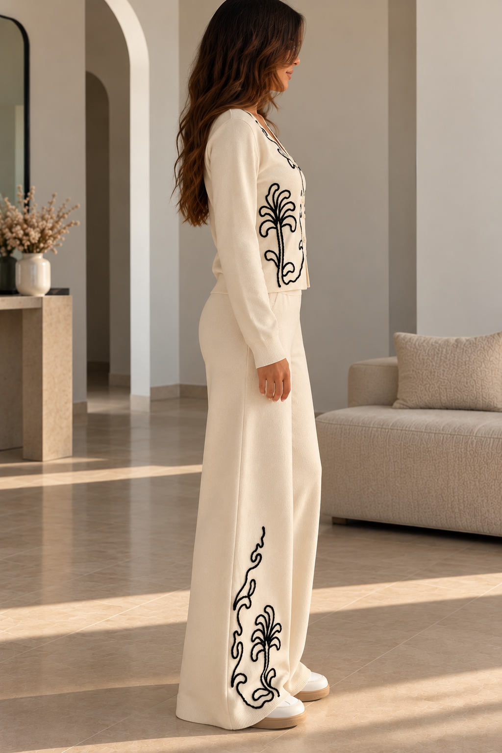 Ensemble Éléa crème