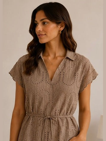 Chemisier Taupe